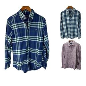 Bundle of 3 Vineyard Vines Men’s Shirts sz M Button Down Casual Fit